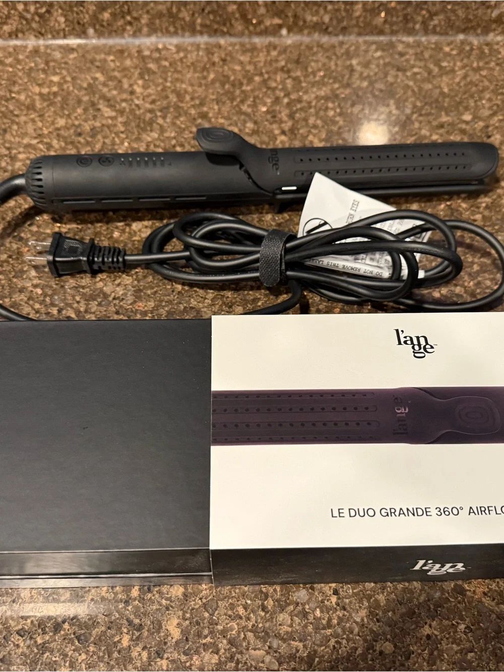 Lange Le Duo Grande 360° Airflow Styler - Black